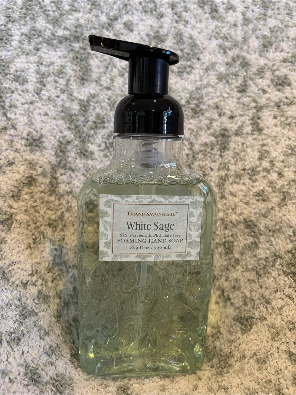 Grand Savonnerie Scented White Sage Foaming Hand Soap NWT 16.9oz